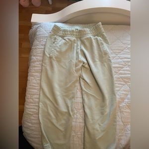 Mint green aerie joggers